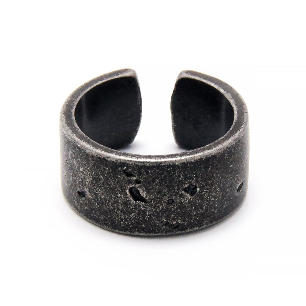 ANEL PRIME CUFF KINTSUGI AÇO ESCOVADO OLD BLACK