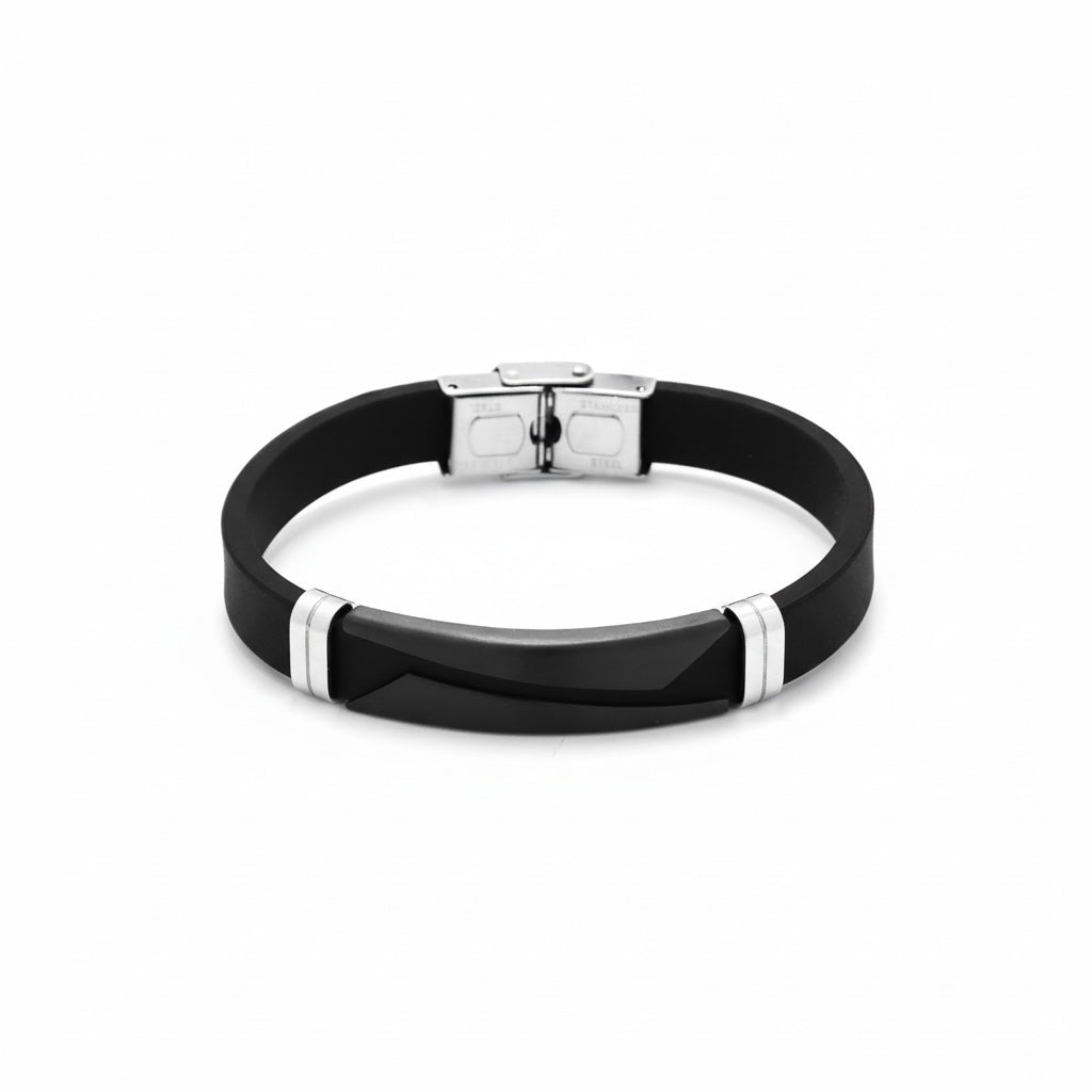 PULSEIRA CASUAL CAUCCIU COM PLACA BLACK 12MM