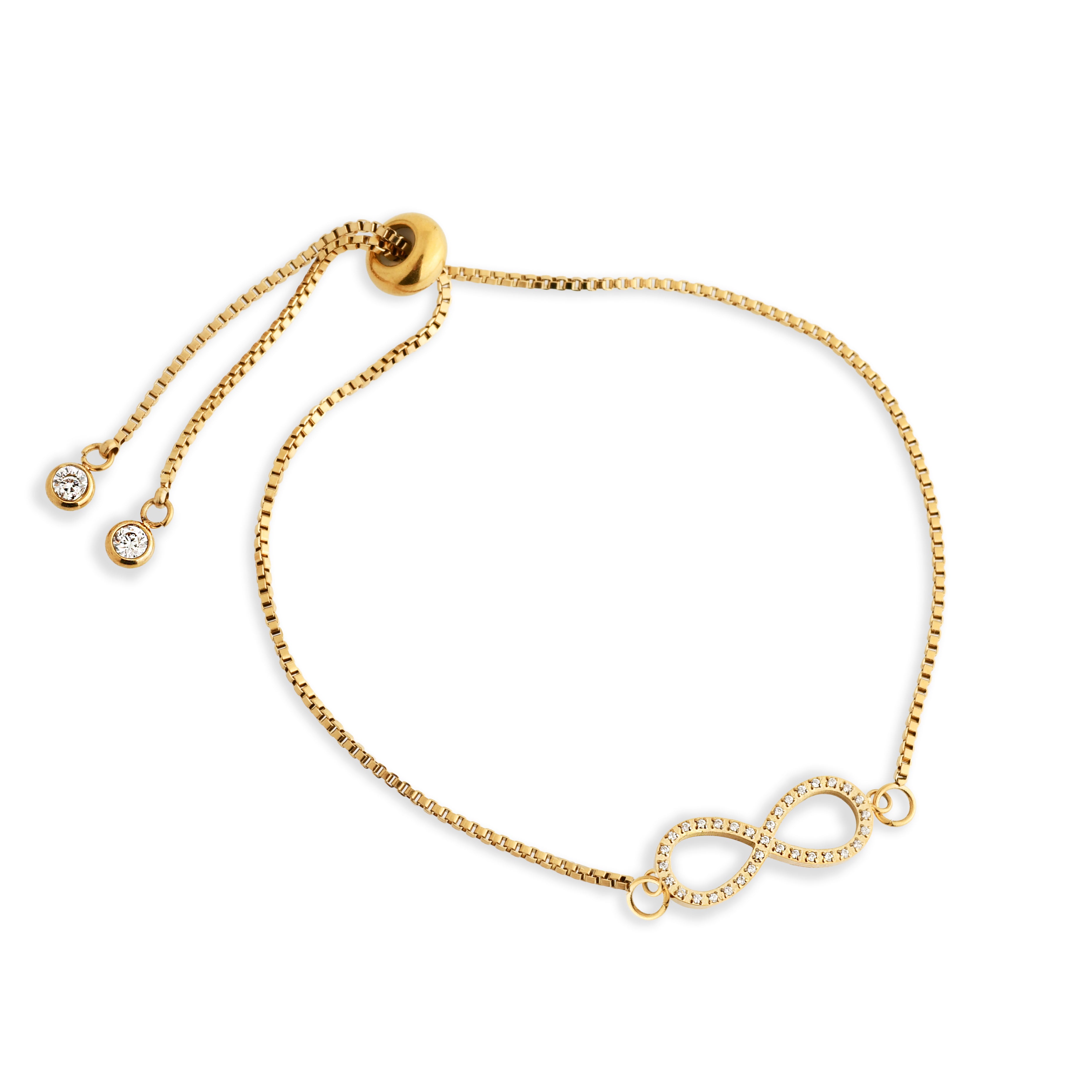 PULSEIRA BRACCIALINNI INFINITO MICROS ZIRCÔNIAS