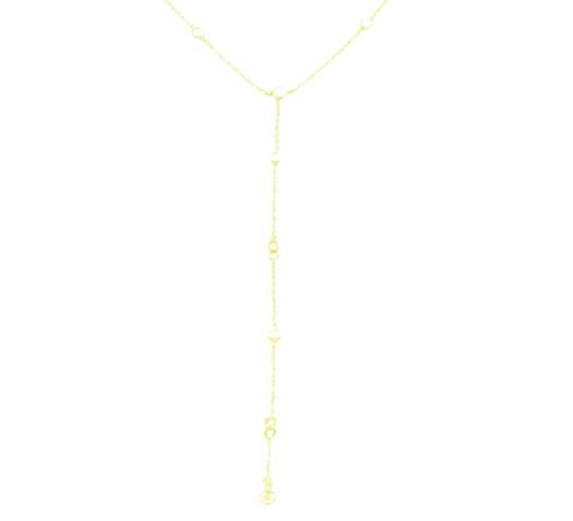 COLAR MINIMALIST CORRENTE 45CM CADEADA 1MM GRAVATINHA PEND. INFINITO E PONTOS DE LUZ