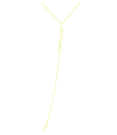 COLAR MINIMALIST CORRENTE 40CM CADEADA 1MM GRAVATINHA COM ZIRCÔNIA