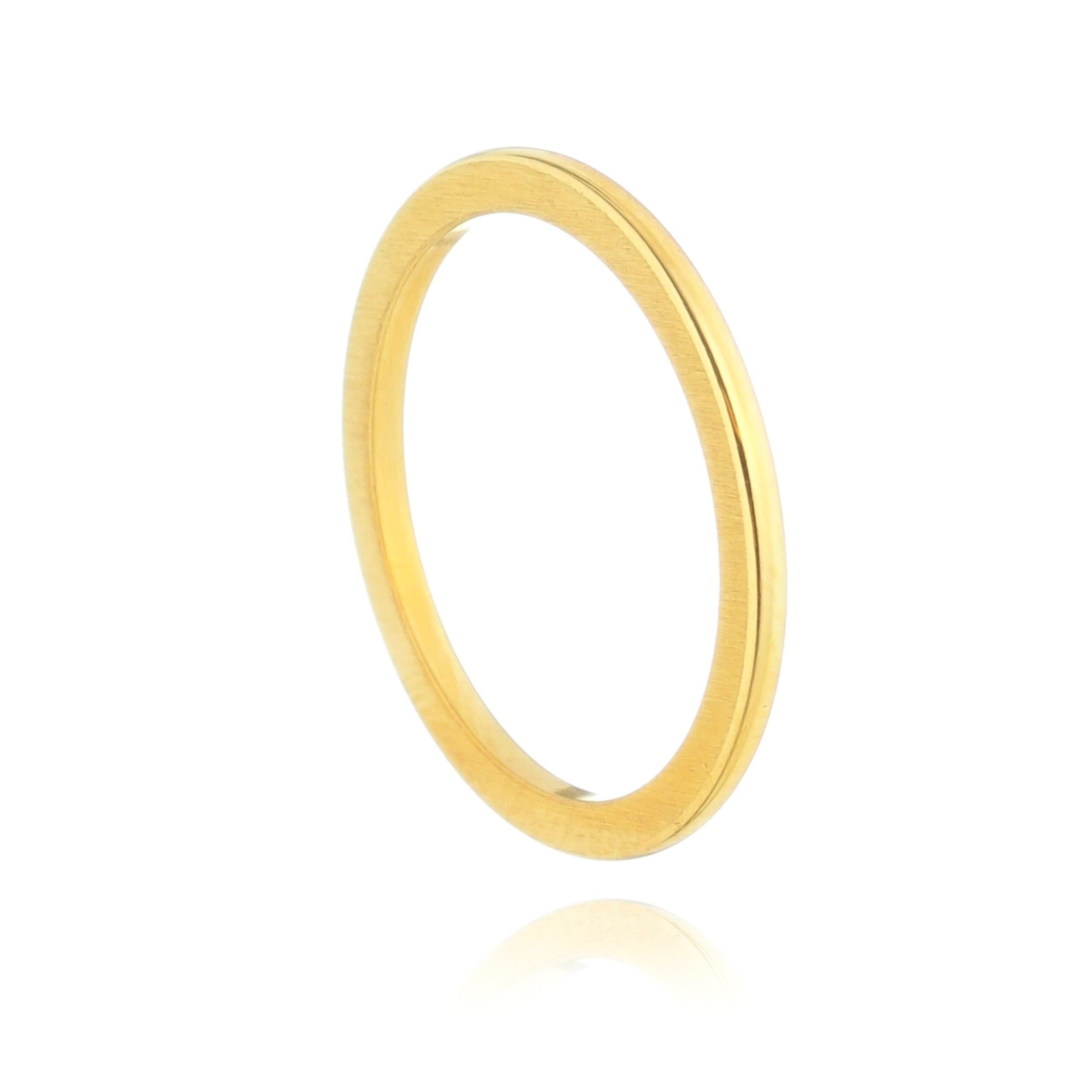 ALIANÇA OUI ARREDONDADA 1,5MM