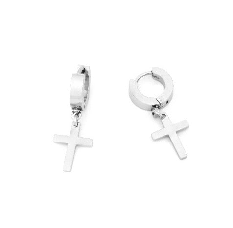 BRINCO FAITH ARGOLINHA PENDENTE CRUZ