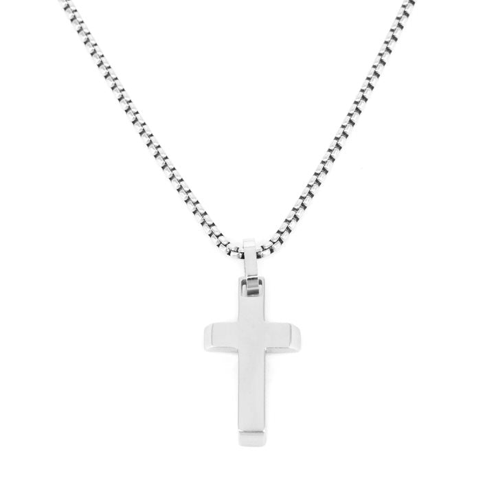COLAR PRIME VENEZIANA MEIA CANA 2,5MM CRUZ FACETADA