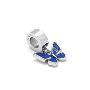 BERLOQUE CHARMS BORBOLETA AZUL
