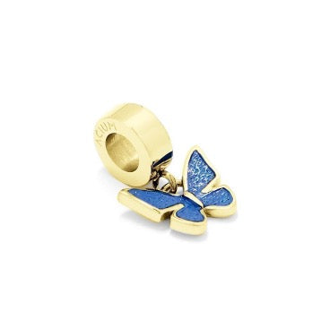 BERLOQUE CHARMS BORBOLETA AZUL