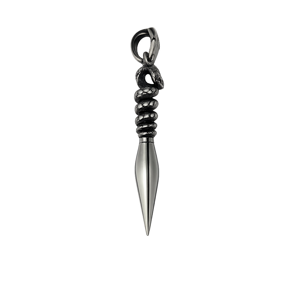 PINGENTE DARK ADAGA TOTÊMICA PEQUENA 3X36 (MM)