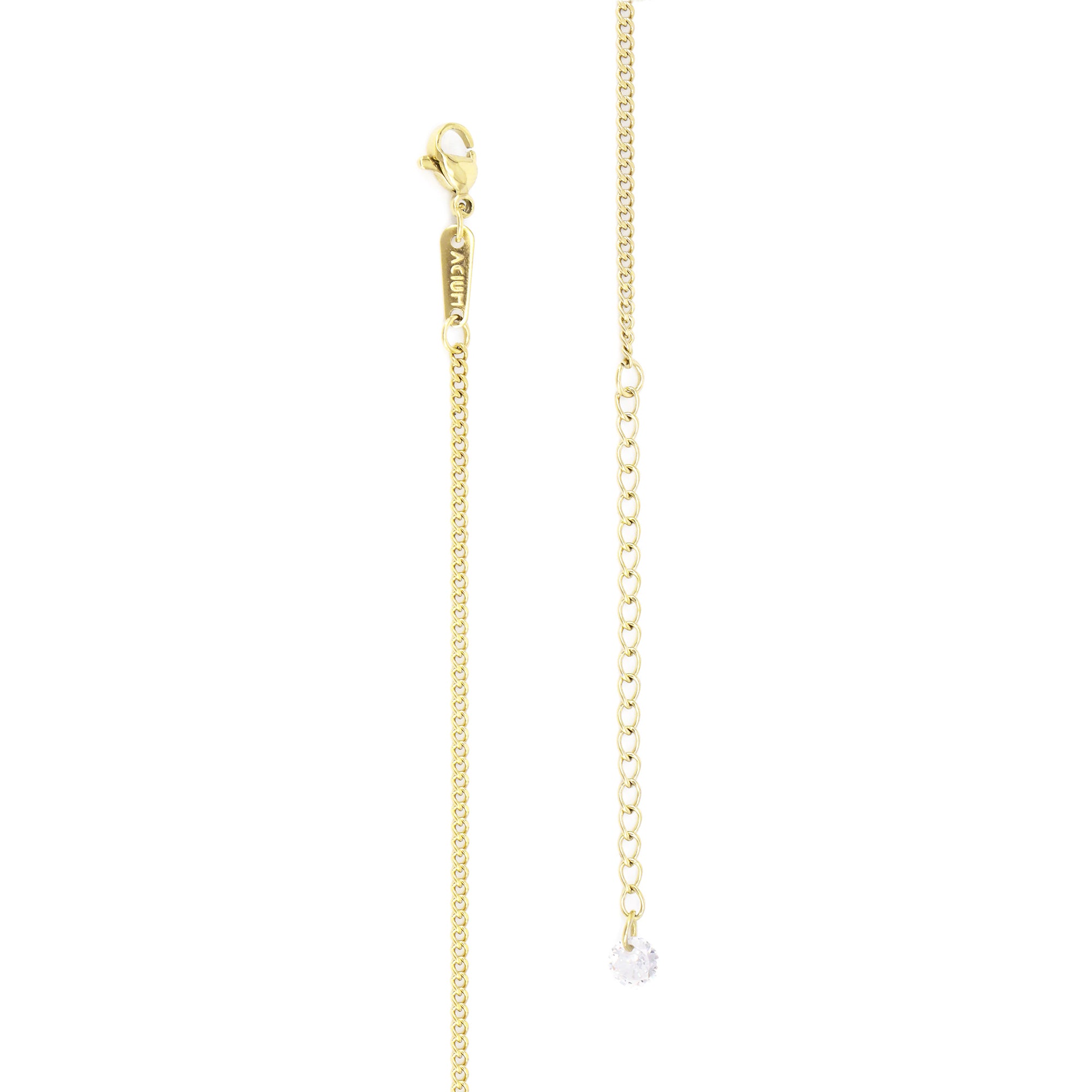 CORRENTE BASIC POP PREMIUM GRUMET 1,8MM ALONGADOR COM  PONTO DE LUZ