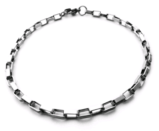 PULSEIRA POP VENEZIANA LONGO AÇO POLIDO 3MM