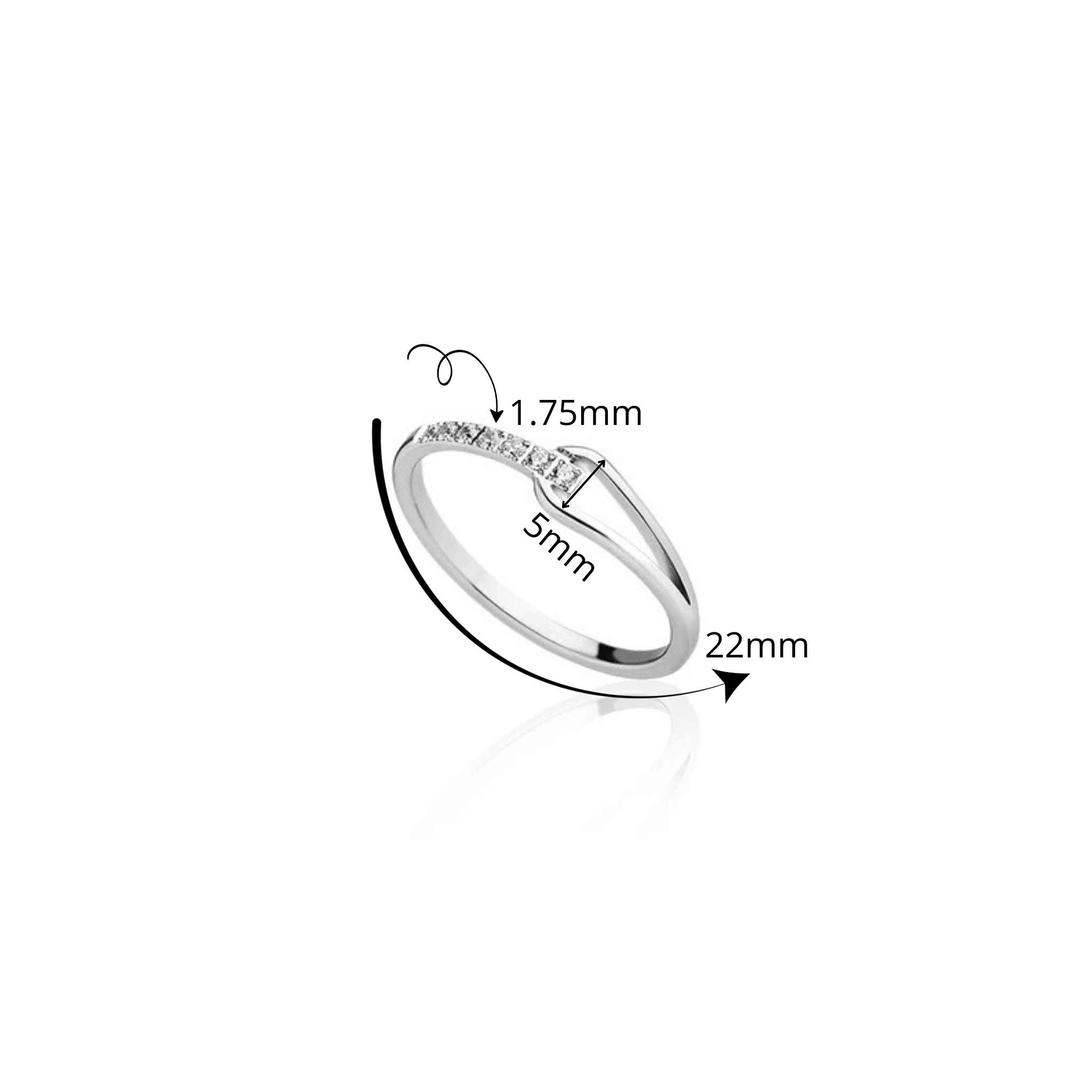 ANEL "EDIÇÃO LIMITADA" COM ZIRCÔNIAS