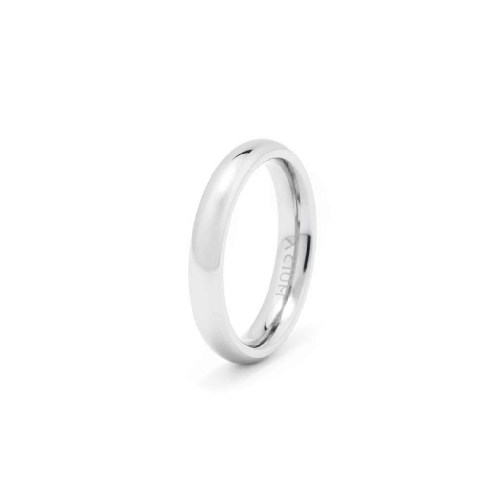 ALIANÇA BASIC ABAULADA 3MM