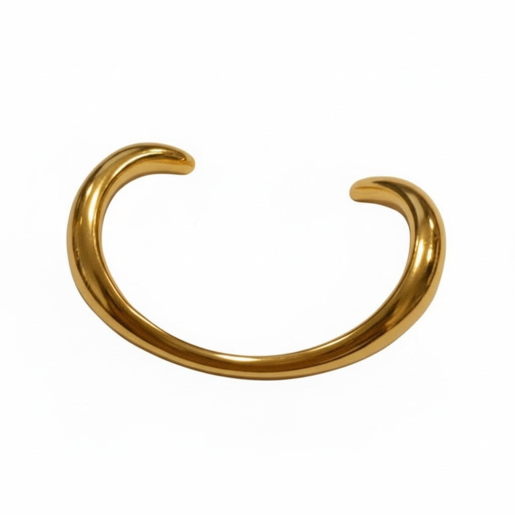 BRACELETE GEOMETRIC DESIGN ORGÂNICO MINIMALISTA