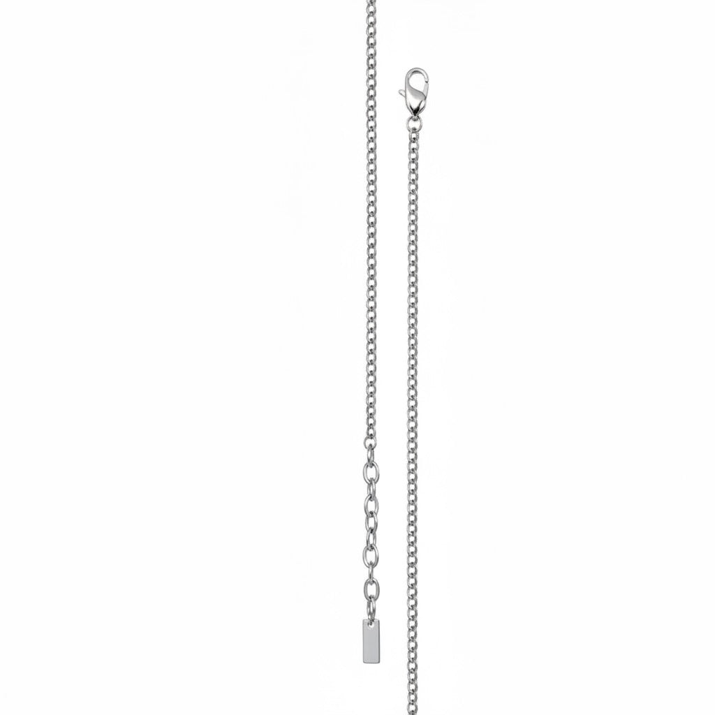 CORRENTE 60CM PREMIUM GRUMET 3MM COM ALONGADOR