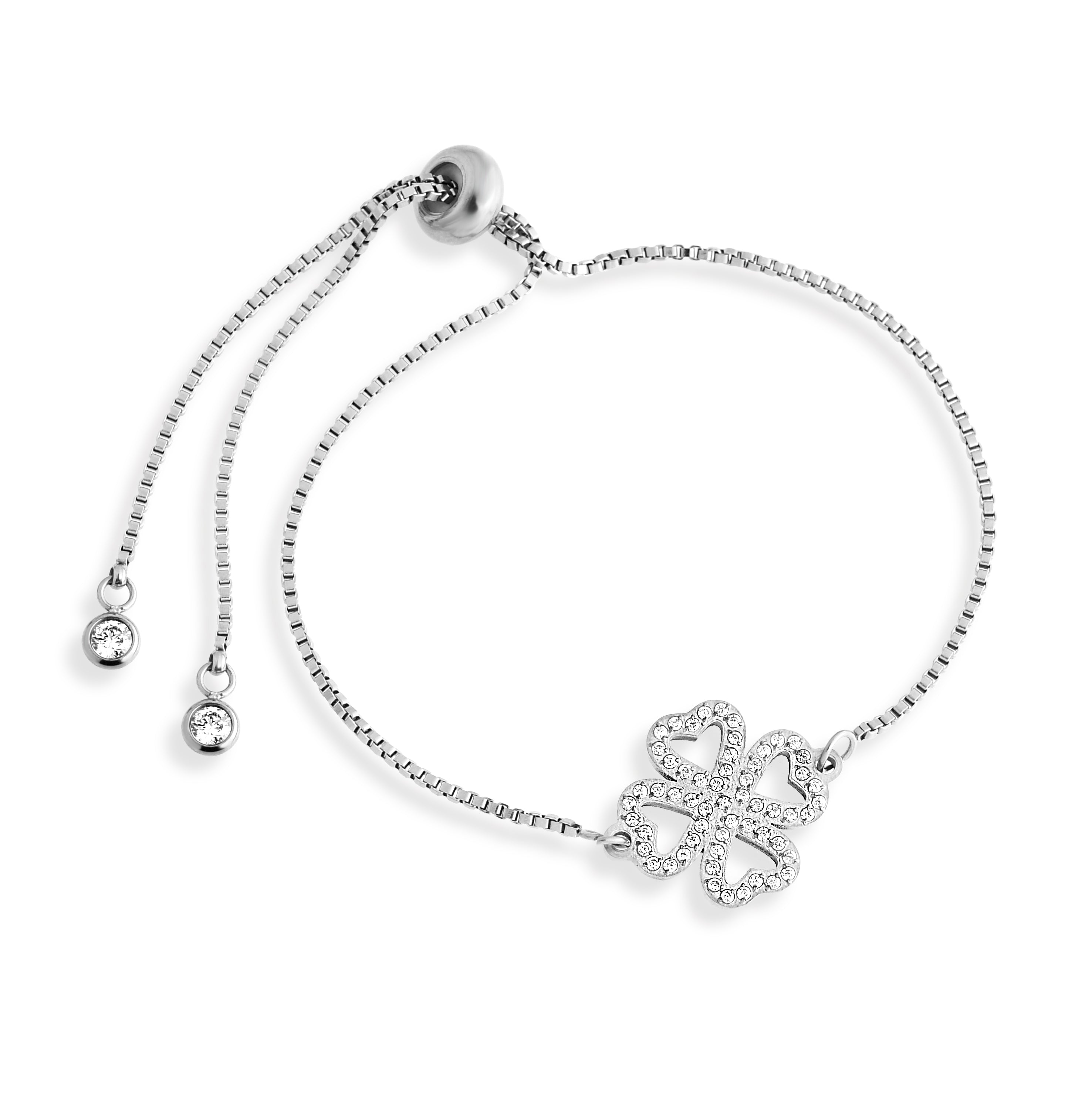 PULSEIRA BRACCIALINNI TREVO MICROS ZIRCÔNIAS