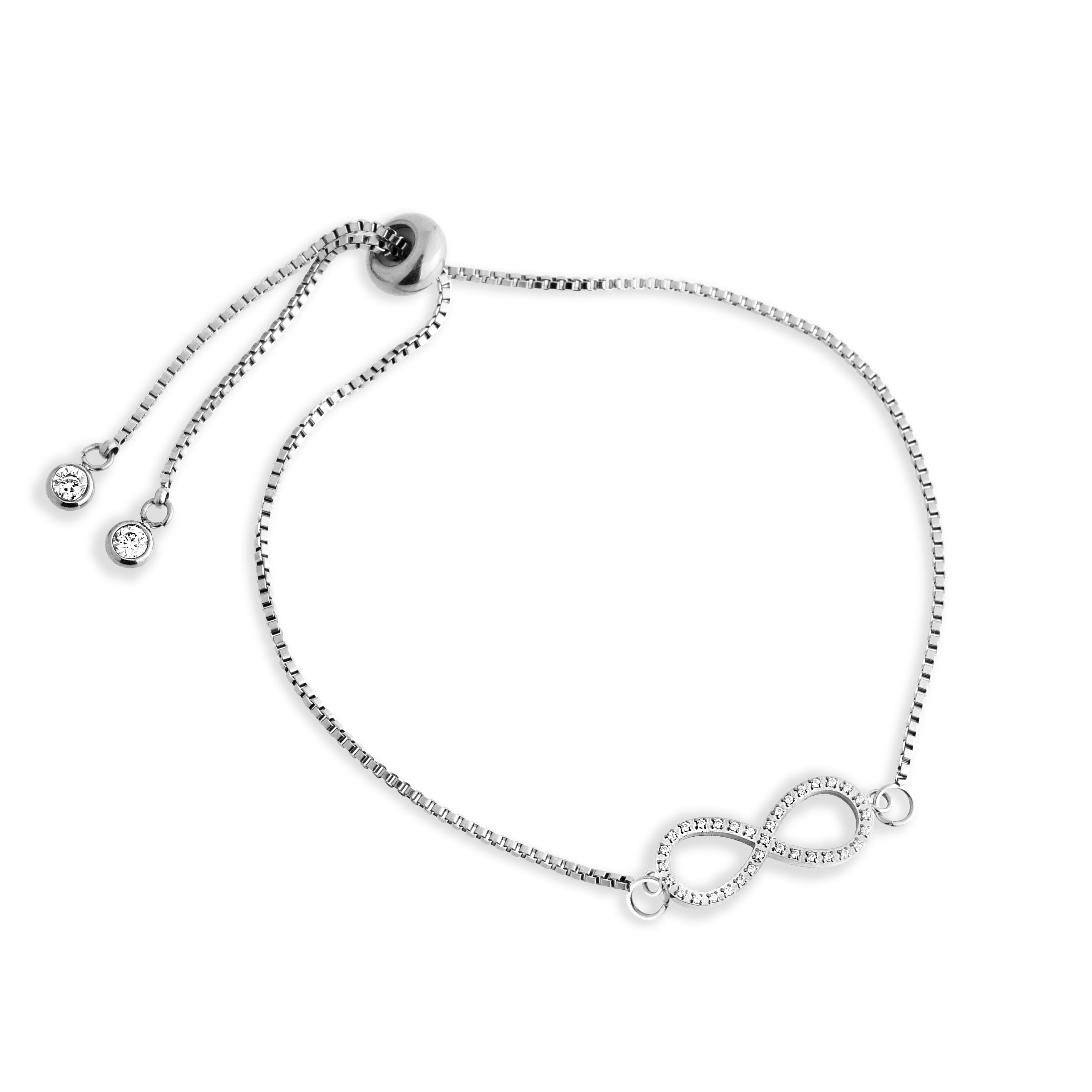 PULSEIRA BRACCIALINNI INFINITO MICROS ZIRCÔNIAS