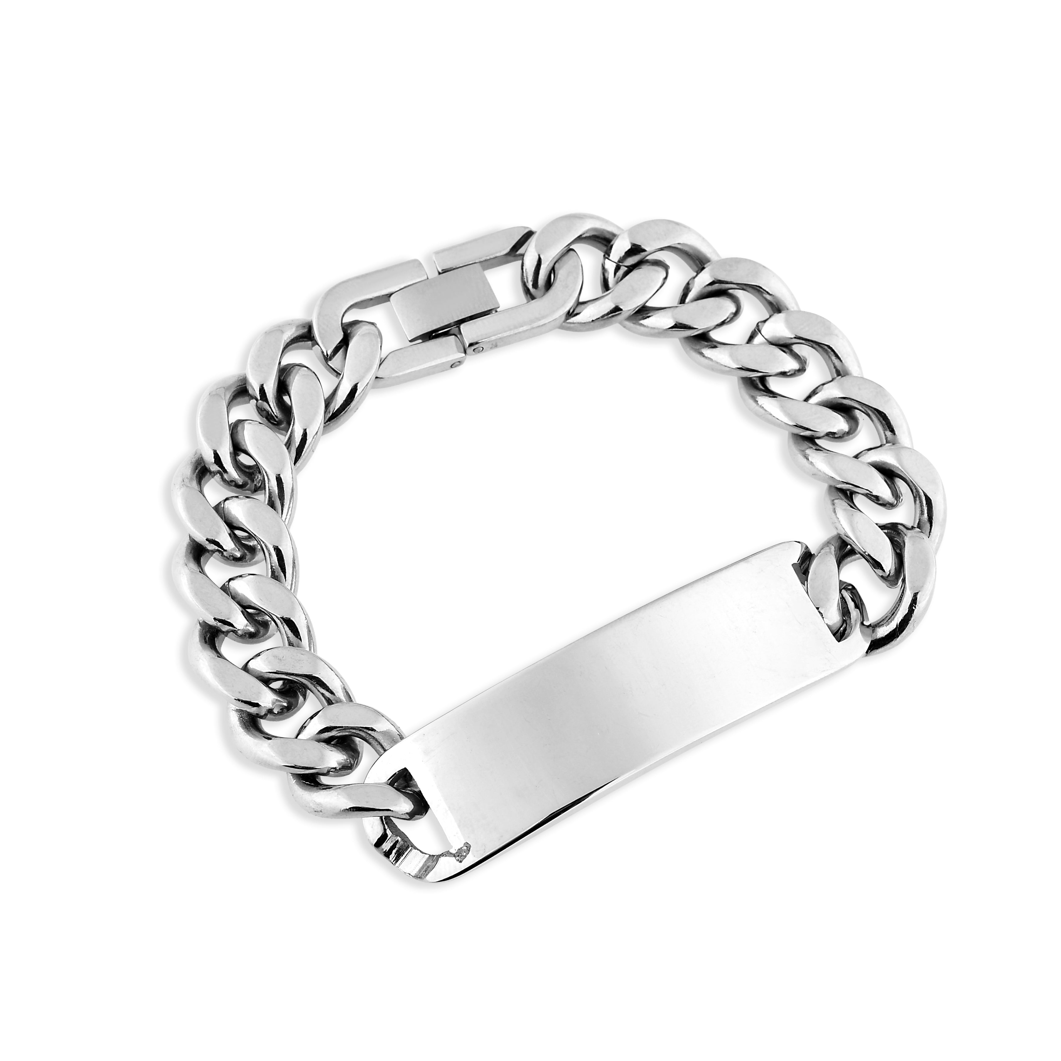 PULSEIRA GRUMET COM PLACA PERSONALIZÁVEL 13MM