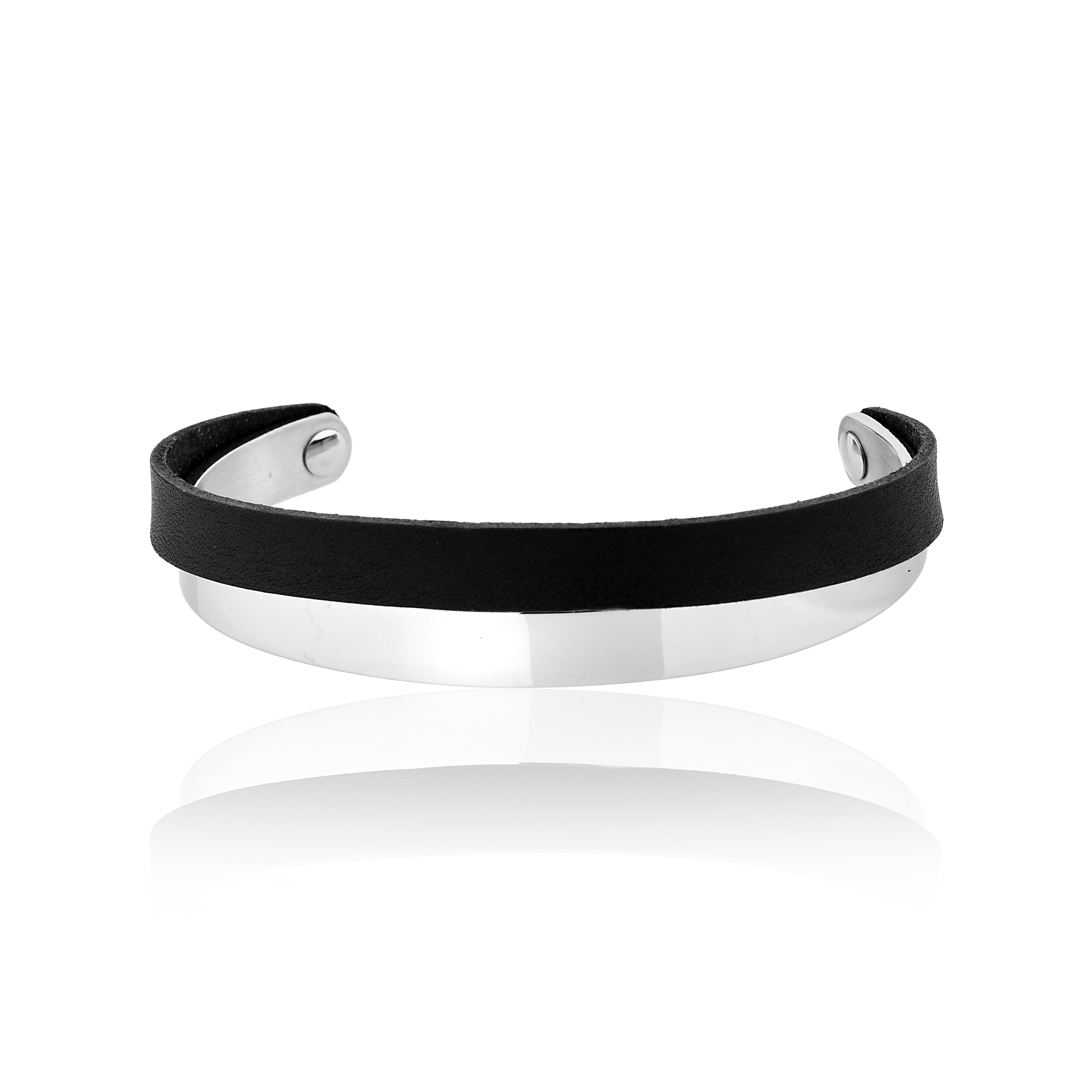 BRACELETE CUFF DUPLO LISO CRUZADO