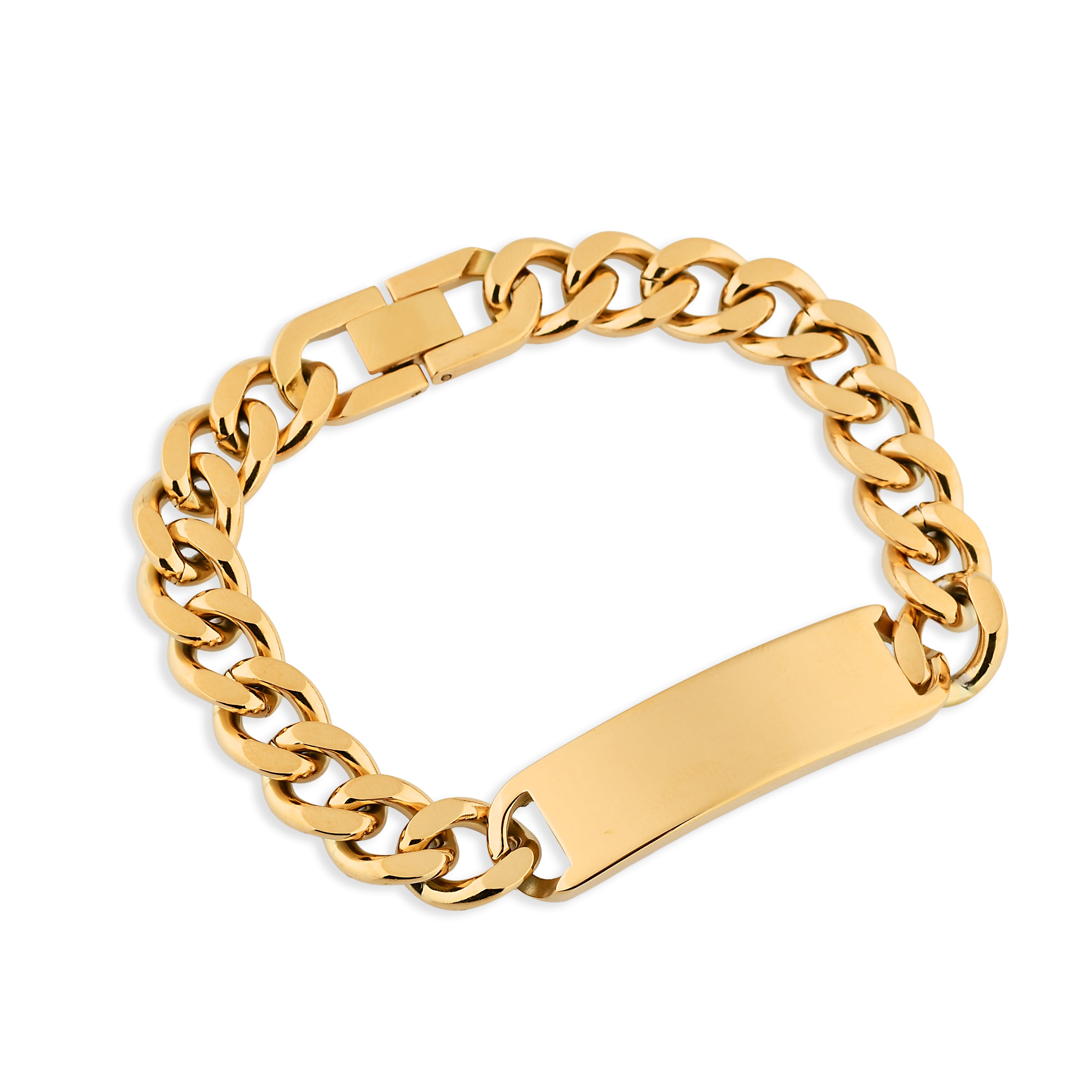 PULSEIRA GRUMET COM PLACA PERSONALIZÁVEL 10MM