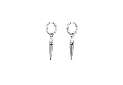 BRINCO SOFT DARK ARGOLA SPIKE DESIGN ALONGADO