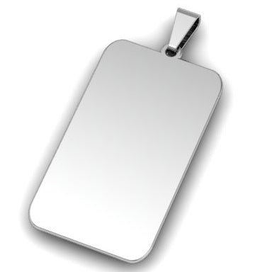PINGENTE PERSONALIZAÇÃO BASIC NACIONAL RETANGULAR