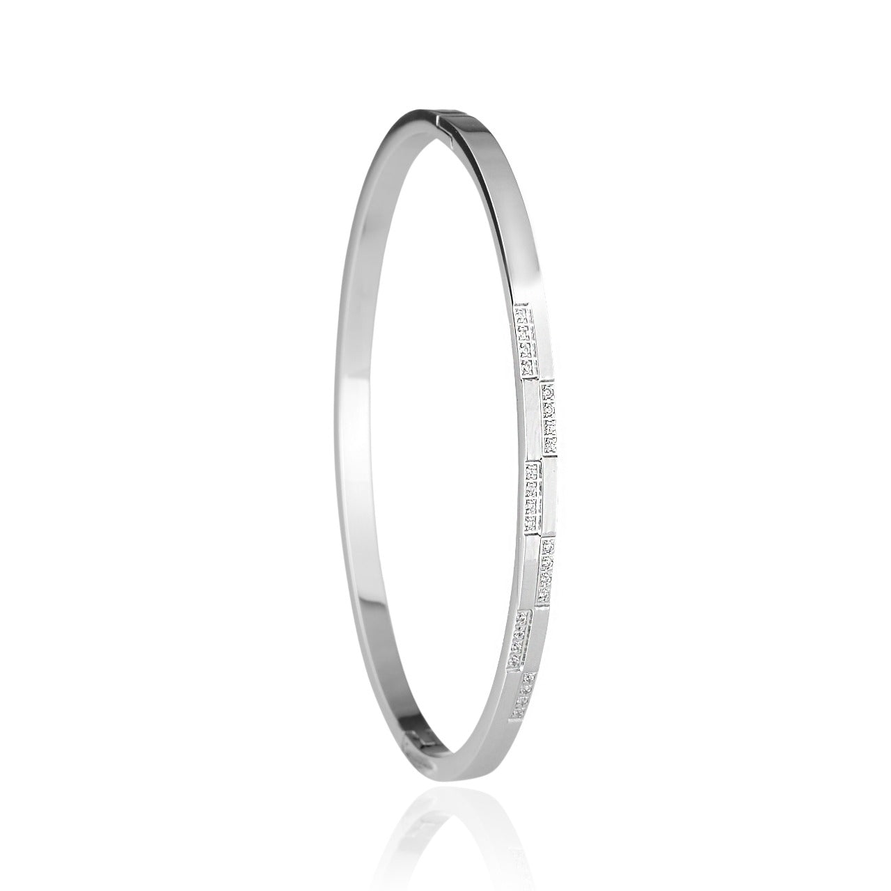 BRACELETE "EDIÇÃO LIMITADA" FIO RÍGIDO COM MICROS ZIRCÔNIAS