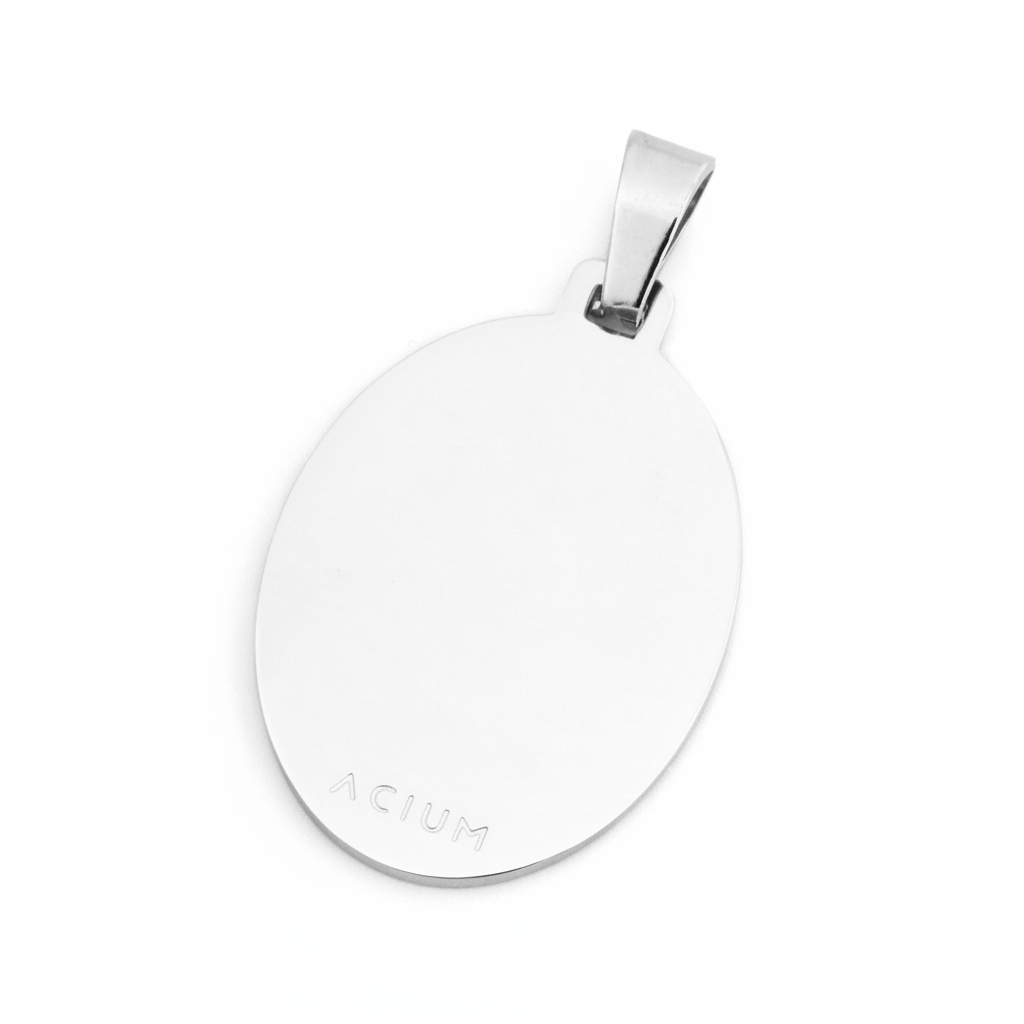 PINGENTE BASIC PERSONALIZAÇÃO OVAL LISO
