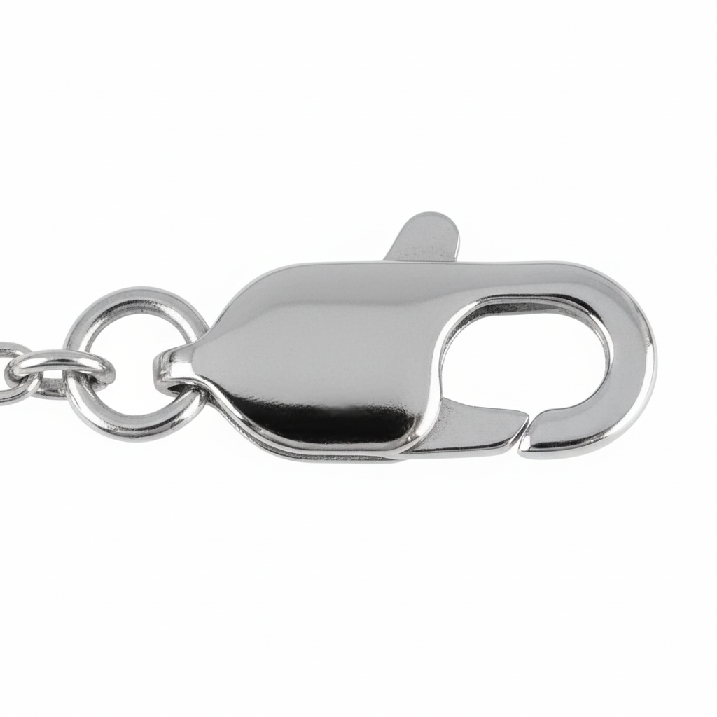 CORRENTE 45CM PREMIUM CORDÃO FRANCÊS 2MM ALONGADOR FILETE COM MICROS ZIRCÔNIAS