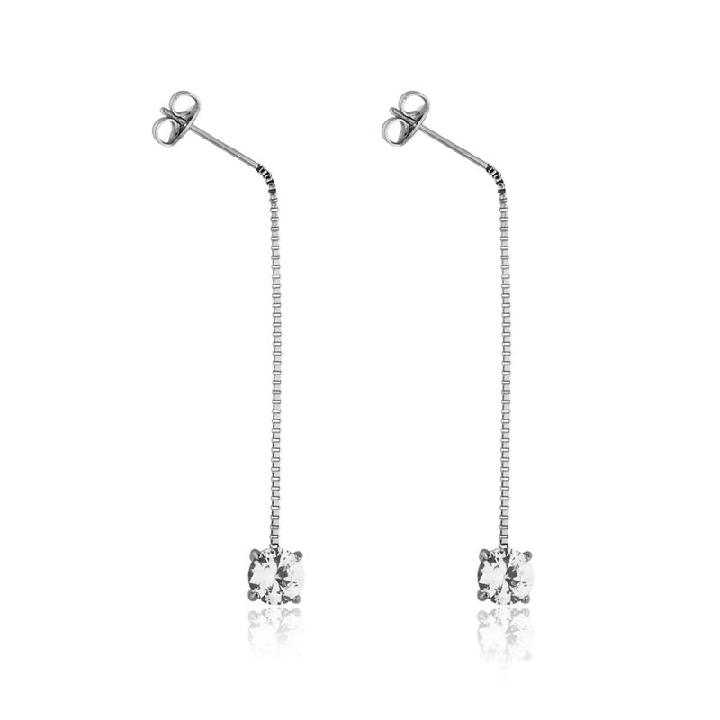 BRINCO GLOW VENEZIANA COM PONTO DE LUZ AZULADO