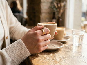 Ring — Lifestyle - Cafe Outfit | Generated by Modelize